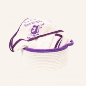 Seedlings Basket, Towel & Washcloth